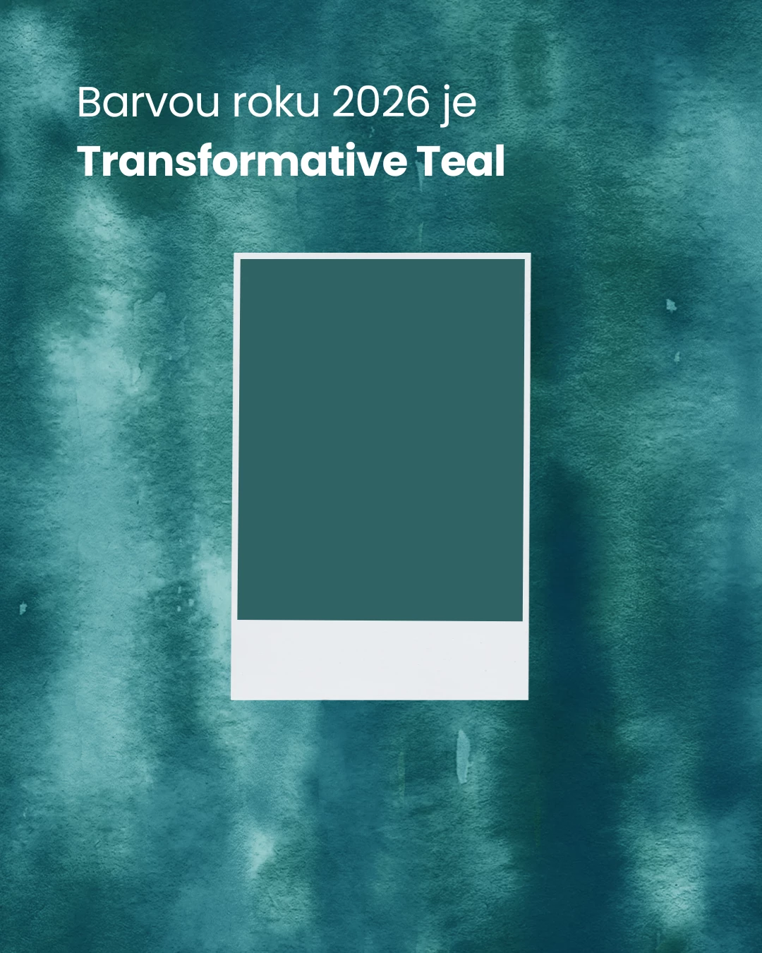 Barva roku 2026 – Transformative Teal v IT světě